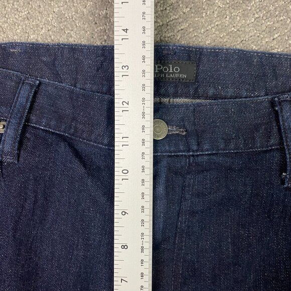 Polo Ralph Lauren Hampton Relaxed Straight Jeans Men's 40 x 32 Blue Stretch NWOT - Picture 12 of 15